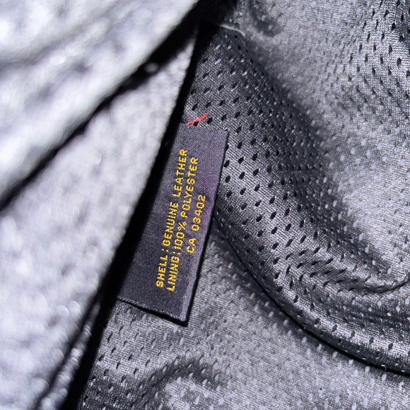 Harley Davidson Women's Small, Vented, Padded, Perforated Leather Jacket - Picture 7 of 14